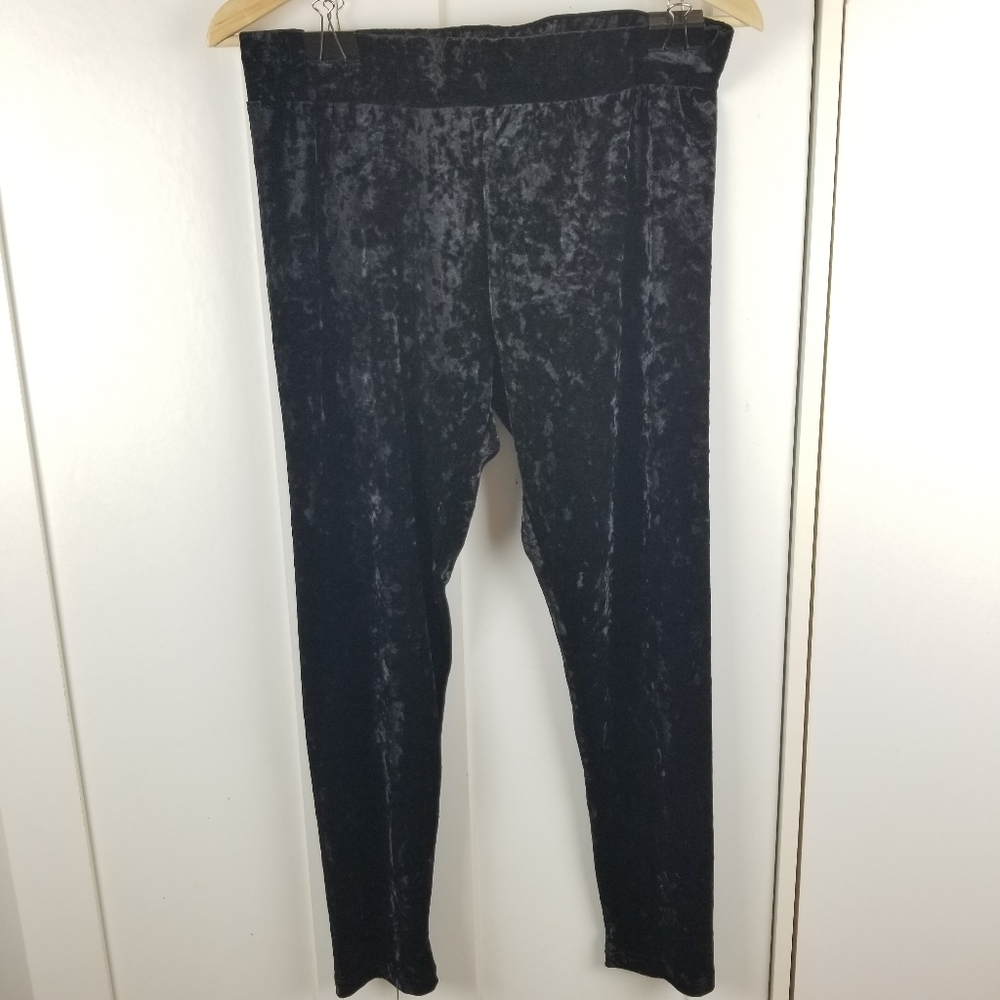 Bluenotes Stretch Velvety Pants Large